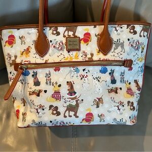 Santa Tails Tote by Disney Dooney & Bourke